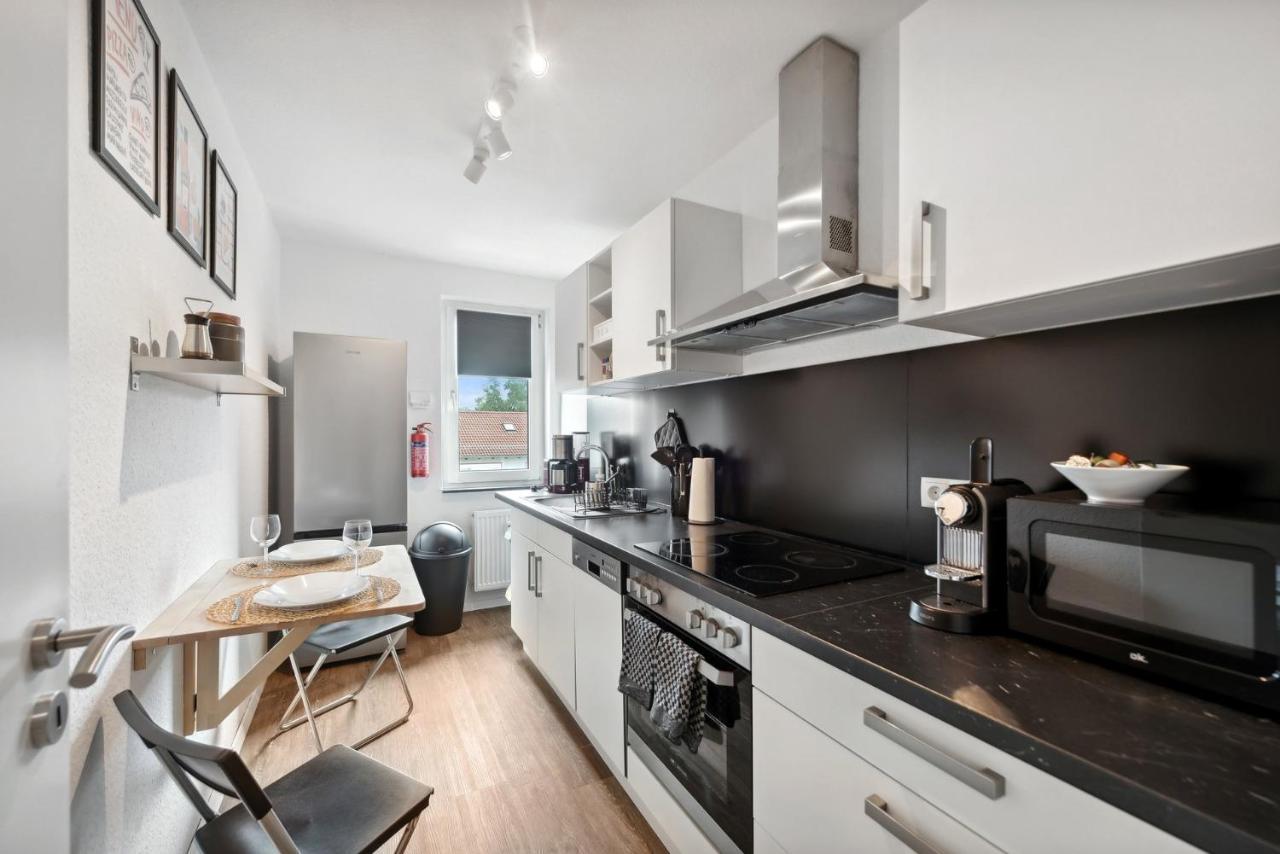 Amalfi Apartments A01 - Gemuetliche 2 Zi-Wohnung Mit Boxspringbetten Und Smart Tv 카이저슬라우테른 외부 사진
